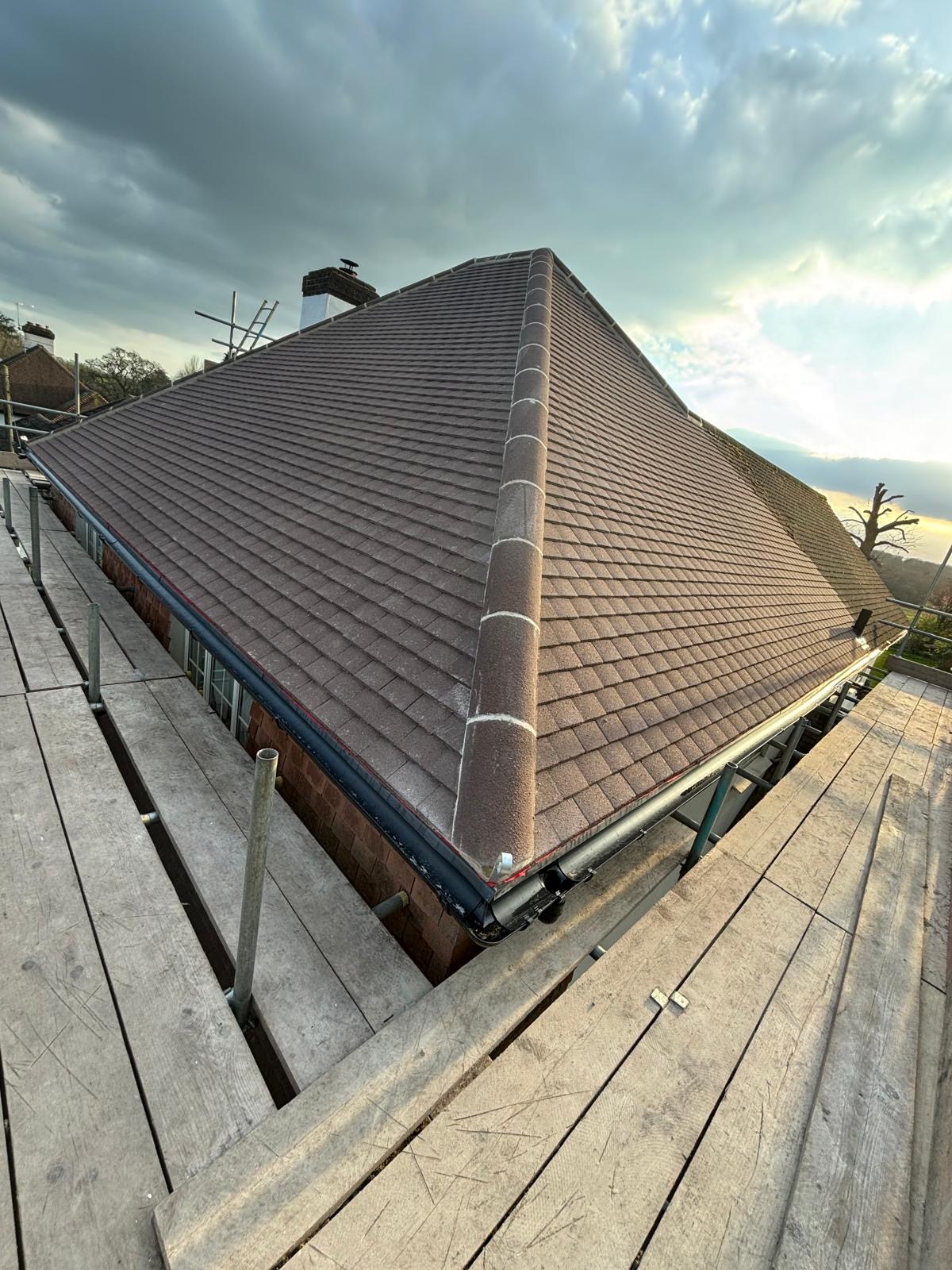 Completed roofing project 6 in East Hampshire